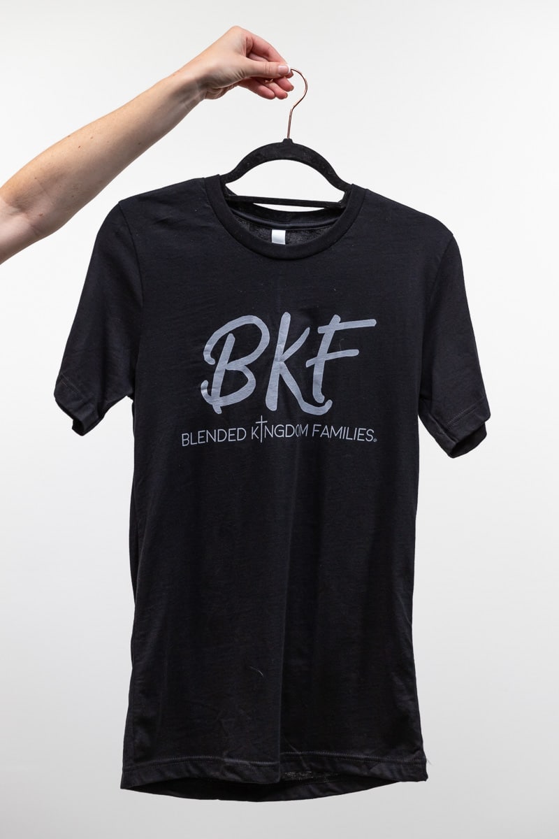 BKF T-Shirt Black w/ Grey Print