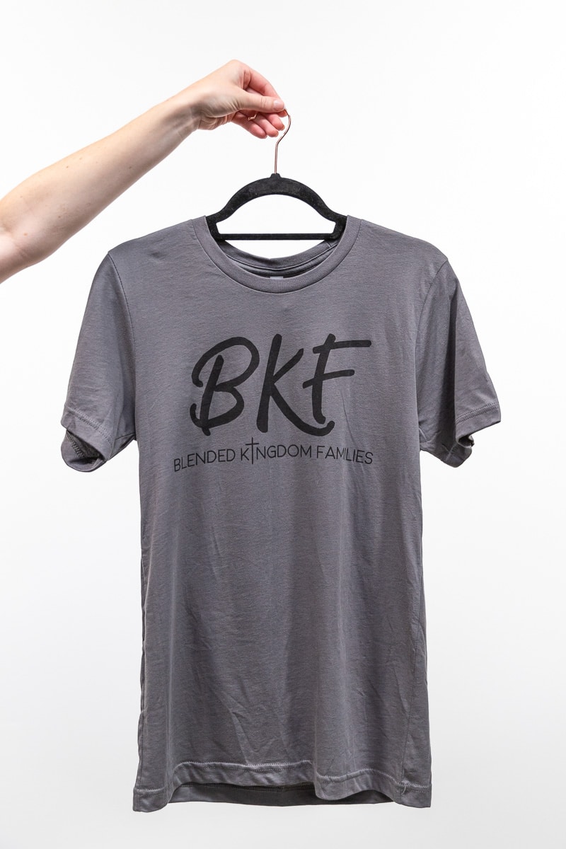BKF T-Shirt Grey w/ Black Print